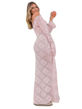 Sleeve Backless Hollow Out Holiday Beach Outfits V-Neck Pullover Casual Dress